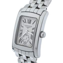 Pre Owned Longines Silver Stainless Steel Dolce Vita L51554716 Women’s Wristwatch 20 mm