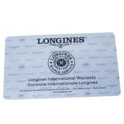 Pre Owned Longines Mother Of Pearl 18K Rose Gold Stainless Steel Diamond PrimaLuna L8.110.5.89.6 Women's Wristwatch 26.50 mm