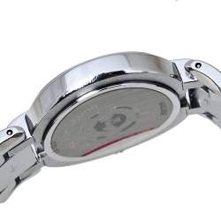 Pre Owned Longines Mother Of Pearl Stainless Steel Diamonds PrimaLuna L8.112.0 Women's Wristwatch 30 MM