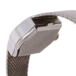 Pre Owned Longines Silver Stainless Steel OR4002-5602 Women's Wristwatch 22 mm