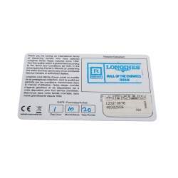 Pre Owned Longines MOP Diamonds Stainless Steel Record L23210876 Women's Wristwatch 30 mm