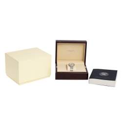 Pre Owned Longines MOP Diamonds Stainless Steel Record L23210876 Women's Wristwatch 30 mm