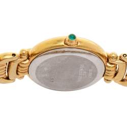 Pre Owned Longines White Gold Plated Stainless Steel L62002 Women's Wristwatch 23 mm 