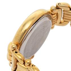 Pre Owned Longines White Gold Plated Stainless Steel L62002 Women's Wristwatch 23 mm 