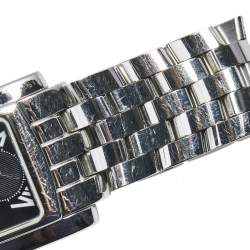 Pre Owned Longines Black Stainless Steel Dolce Vita L5.502.4 Women's Wristwatch 23 mm 