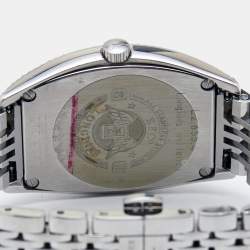 Pre Owned Longines Mother of Pearl Stainless Steel Diamonds Evidenza L2.655.4 Women's Wristwatch 33 mm