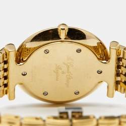 Pre Owned  Longines White Gold Plated Stainless Steel La Grande Classique De Longines L4.512.2.11.8 Women's Wristwatch 29 mm