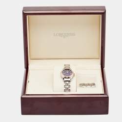 Longines Black 18k Rose Gold Stainless Steel Saint Imier L2.263.5.52.7 Women's Wristwatch 26 mm