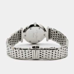 Longines White Stainless Steel La Grande Classique De Longines L4.209.4.11.6 Women's Wristwatch 24 mm