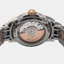 Longines Black Two Tone Stainless Steel The Saint-Imier L2.263.5.52.7 Women's Wristwatch 26 mm