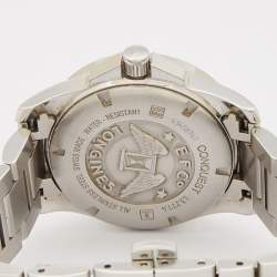 Longines Silver Stainless Steel Conquest L3.277.4.76.6 Women's Wristwatch 29 mm