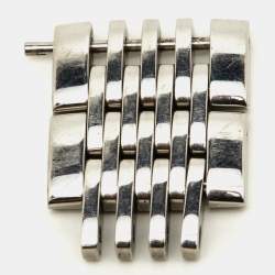 Pre Owned Longines Silver Stainless Steel Evidenza L2.642.4.73.6 Women's Wristwatch 33.10 mm