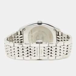 Pre Owned Longines Silver Stainless Steel Evidenza L2.642.4.73.6 Women's Wristwatch 33.10 mm