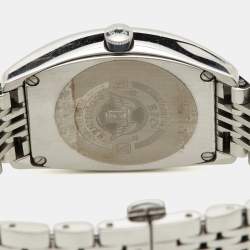 Pre Owned Longines Silver Stainless Steel Evidenza L2.642.4.73.6 Women's Wristwatch 33.10 mm