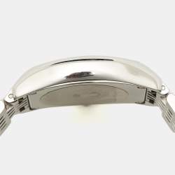 Pre Owned Longines Silver Stainless Steel Evidenza L2.642.4.73.6 Women's Wristwatch 33.10 mm