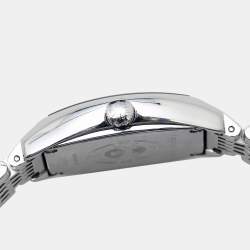 Longines Opaline White Guilloche Stainless Steel Evidenza L2.142.4.73.6  Women's Wristwatch 30 mm