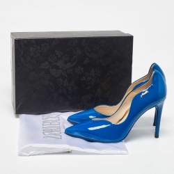 Loriblu Blue Patent Leather Pumps Size 37