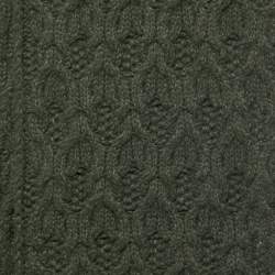 Pre Owned Loro Piana Green Baby Cashmere Knit Penhill Scarf