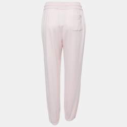 Pre Owned Loro Piana Pink Wool The Gift Of Kings Merano Joggers M 
