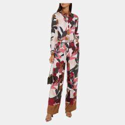 Pre Owned Loro Piana Silk Jumpsuit IT 44