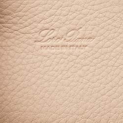 Loro Piana Pink Leather Loom L25 Satchel