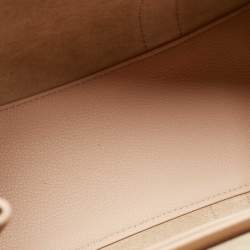 Loro Piana Pink Leather Loom L25 Satchel