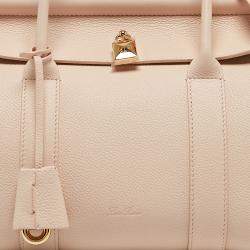 Loro Piana Pink Leather Loom L25 Satchel