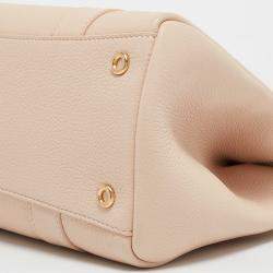 Loro Piana Pink Leather Loom L25 Satchel