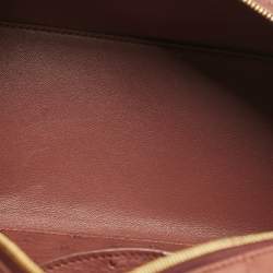 Loro Piana Brown Ostrich L27 Extra Bag