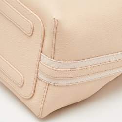 Pre Owned Loro Piana Beige Leather Small Bale Shoulder Bag