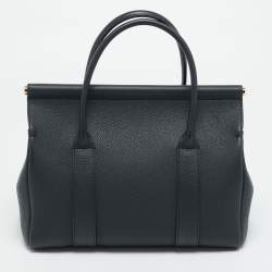 Pre Owned حقيبة لورو بيانا جلد أسود لوم L25