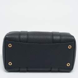 Pre Owned حقيبة لورو بيانا جلد أسود لوم L25