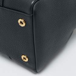 Pre Owned حقيبة لورو بيانا جلد أسود لوم L25