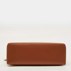 مملوكة مسبقًا حقيبة صغيرة لورو بيانا L27 جلد بيج بمخزن إضافي