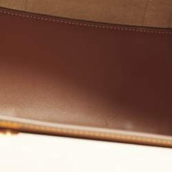 Pre Owned Loro Piana Loom L25 Warm Tan Leather Bag