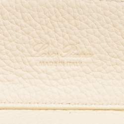 Pre Owned Loro Piana Multicolor Grained Leather Micro Sesia Tote