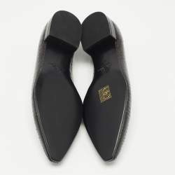 Loro Piana Brown Python Rebecca Ballet Flats Size 38
