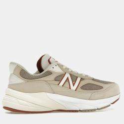 Loro Piana x New Balance Raw Cashew MiUSA 990v6 Sneakers Size 43