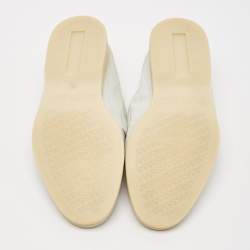 Pre Owned Loro Piana Light Blue Suede Summer Charms Walk Loafers Size 36