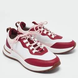 Loro Piana Multicolor Knit Fabric Week End Walk Sneakers Size 38