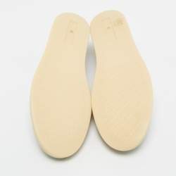 Pre Owned Loro Piana Green Nubuck Leather Soho Walk Lace Up Sneakers Size 41.5