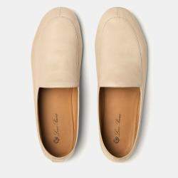 Pre Owned Loro Piana Anton Walk 38 Windy Dunes Lambskin Loafer