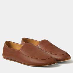 Pre Owned Loro Piana Anton Walk 37 Cuir Lambskin Loafer