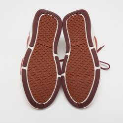 Pre Owned Loro Piana Multicolored Suede Play Low Top Sneakers  Size 37