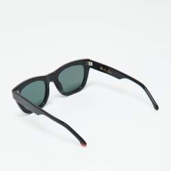 Pre Owned Loro Piana Black/Grey FAL4920 Roaden Square Sunglasses