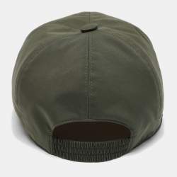 Pre Owned Loro Piana Green Synthetic Baseball Cap S