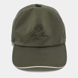 Pre Owned Loro Piana Green Synthetic Baseball Cap S