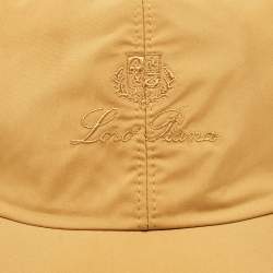 Pre Owned Loro piano Yellow Microfibre-Storm System Baseball Cap S