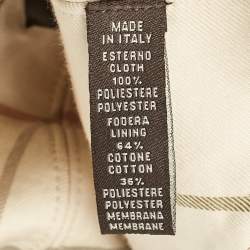 Pre Owned Loro Piano Green Microfibre Storm System Baseball Cap M