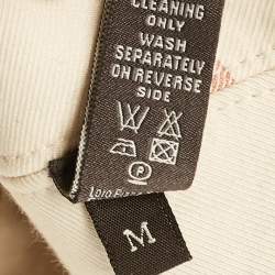 Pre Owned Loro Piano Green Microfibre Storm System Baseball Cap M